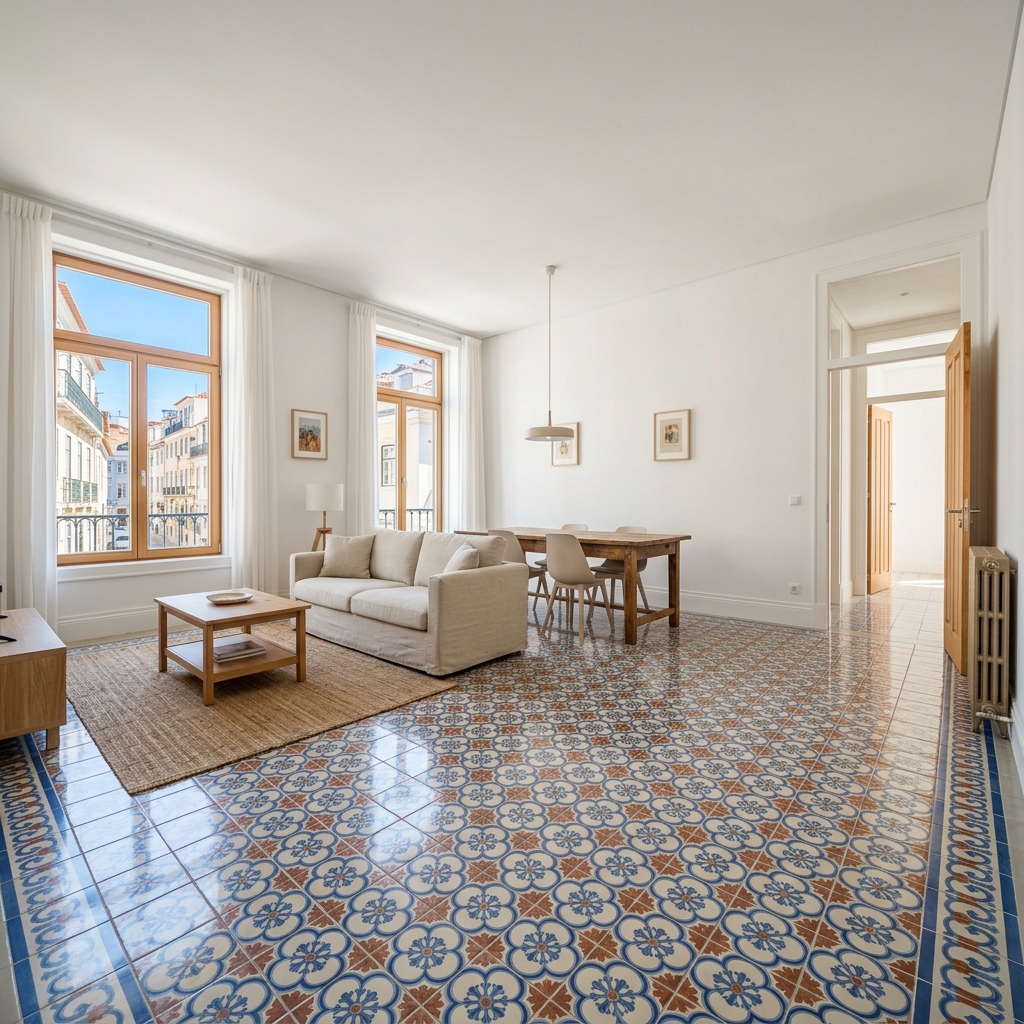 Apartamento remodelado limpo